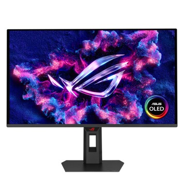 ASUS Monitor XG27AQDNG / 26.5", 2560 x 1440, QD-OLED, 360 Hz, HDMI, DisplayPort, USB, crna